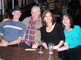 Rob, Eberhard, Helen and Rena at Marrickville Bowlo