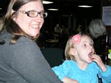 Jackie and Evie Cartwright at Marrickville Bowlo