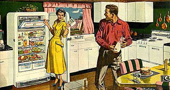 A Big 1950's Kitchen - The Fifties Revisited