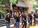 Buskers in Peel Street, Tamworth