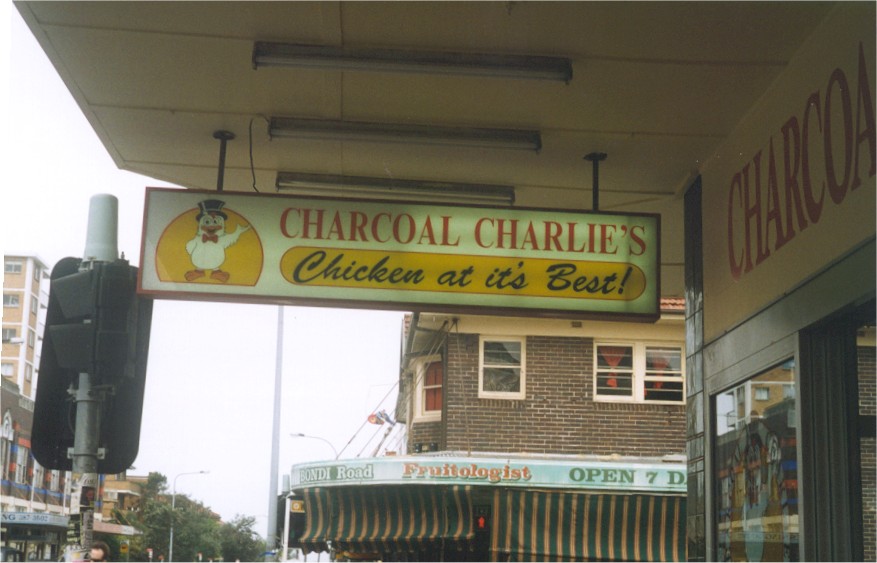 Charlies Chicken - apostrophe error