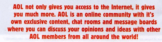 AOL - apostrophe error
