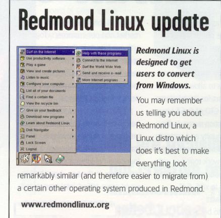 Redmond Linux - apostrophe error