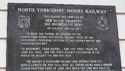 Yorkshire Moors Railway - apostrophe error