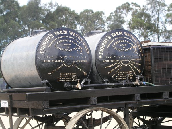 Furphy Water Cart Australian Aussie Slang