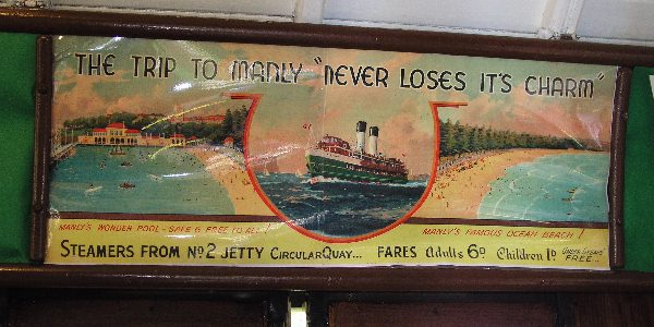 Manly Steamer Ferry Trip - Apostrophe Error